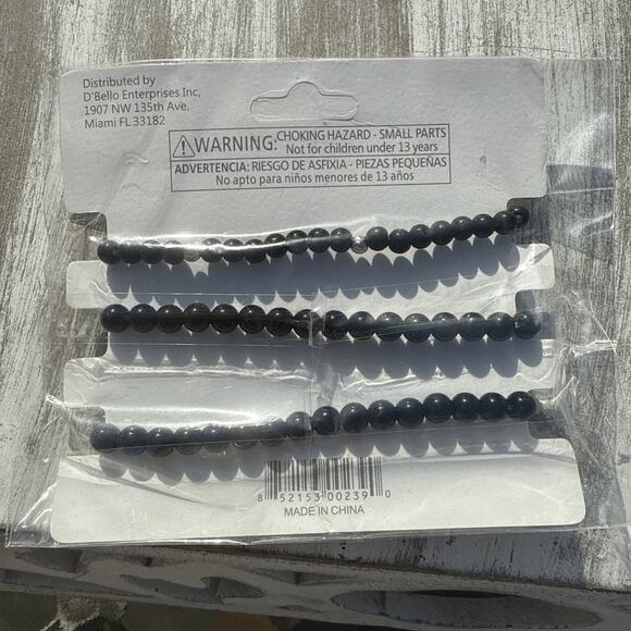 D'Bello Accessories Hamsa Hand Evil Eye Beads Necklace - Picture 3 of 3